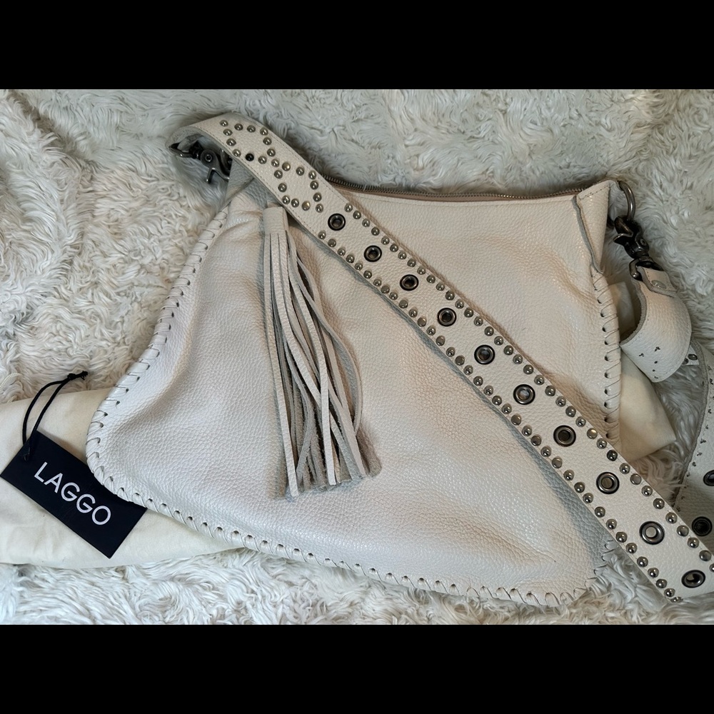 LAGGO crossbody purse: Lacey Off White